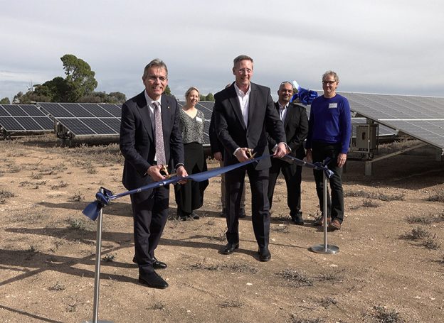The Opening Ceremony of The University of Adelaide of the Solar, Batteries and HV Upgrade project at Roseworthy Campus